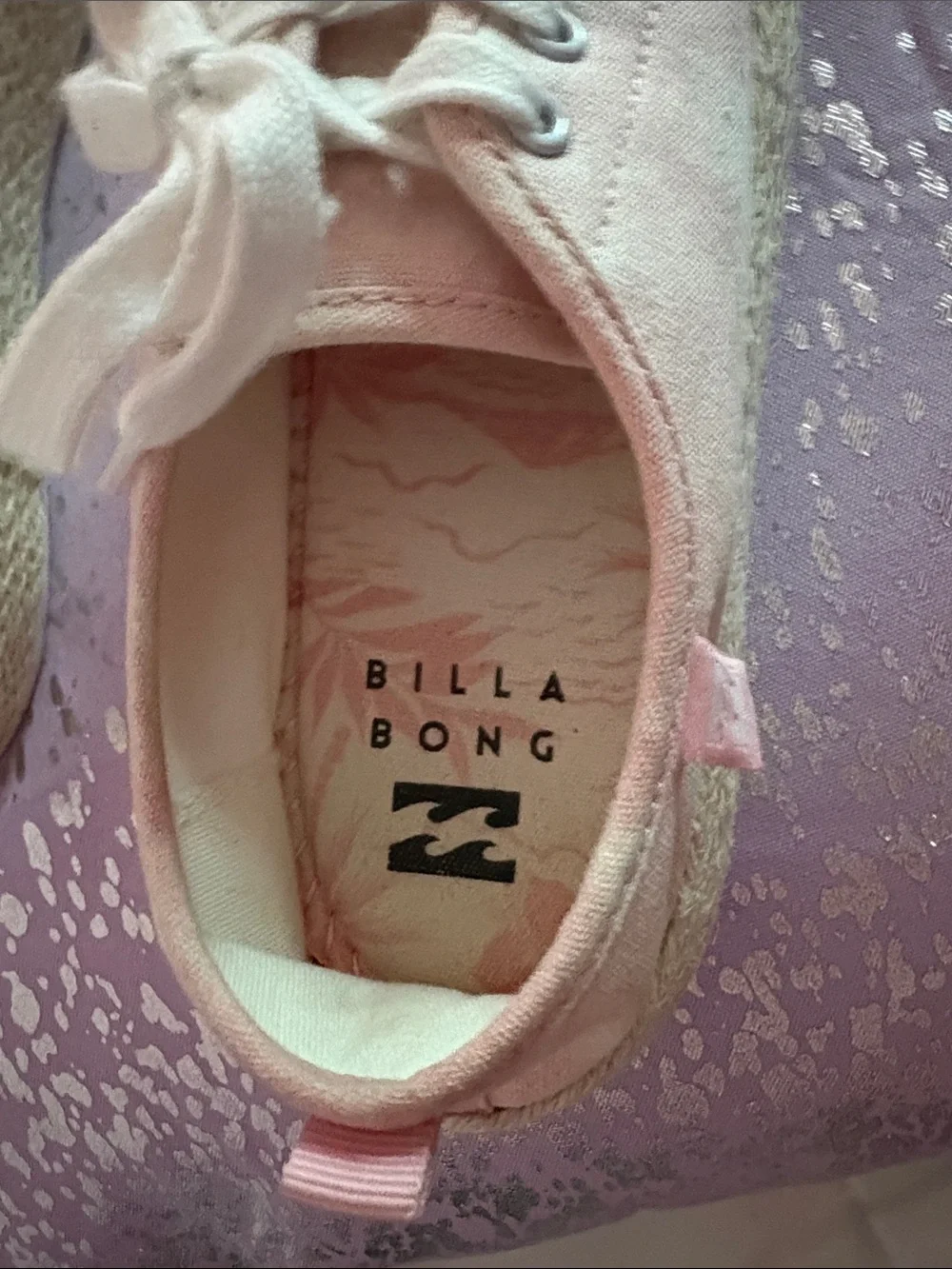 Billabong Pink Platform Espadrille Sneakers